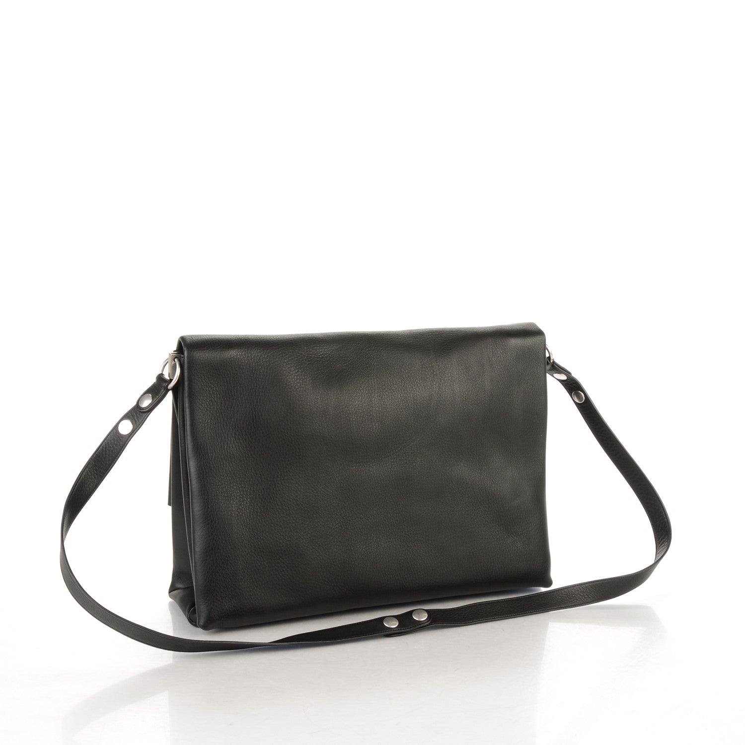 Celine Calfskin Blade Flap Black 3 of 7