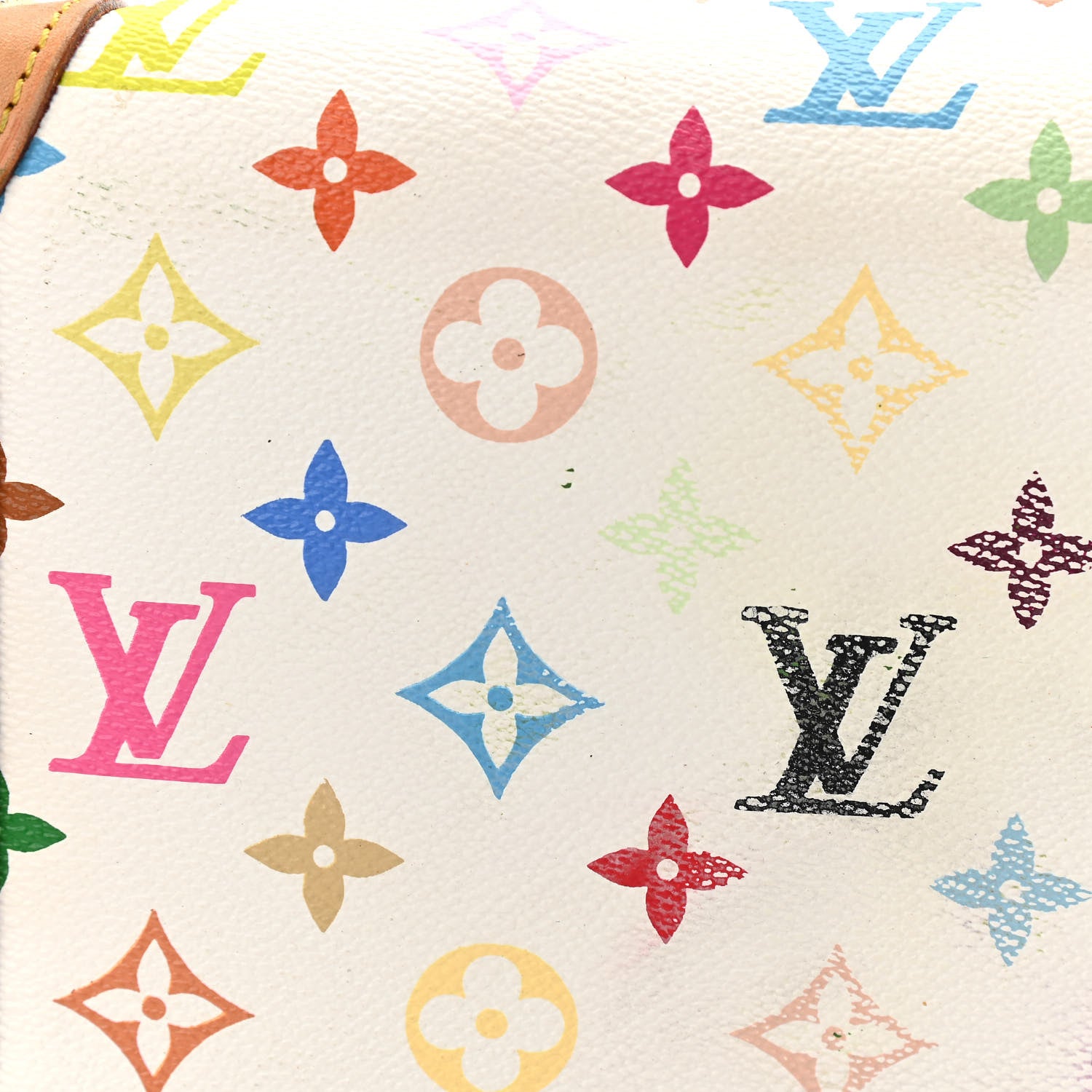 Louis Vuitton Monogram Multicolor Audra White 11 of 12