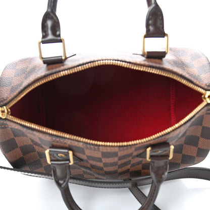 Louis Vuitton Damier Ebene Speedy Bandouliere 25 4 of 4
