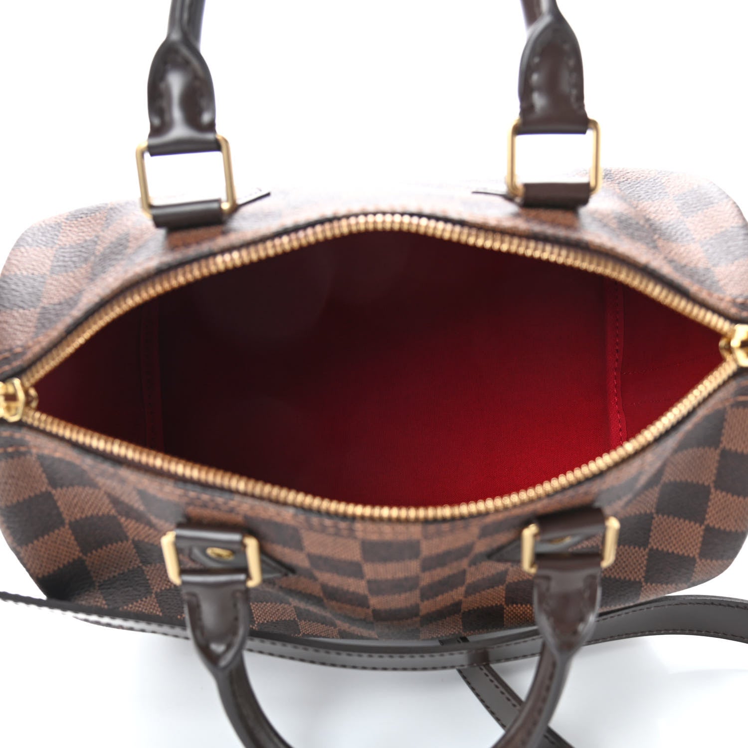 Louis Vuitton Damier Ebene Speedy Bandouliere 25 4 of 4