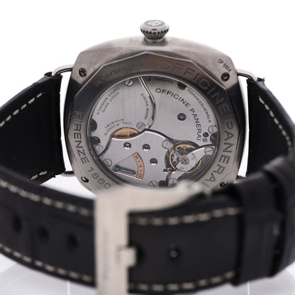 Panerai Titanium Alligator 45mm Radiomir 8 Days Manual Winding Watch Brown PAM00346 4 of 4