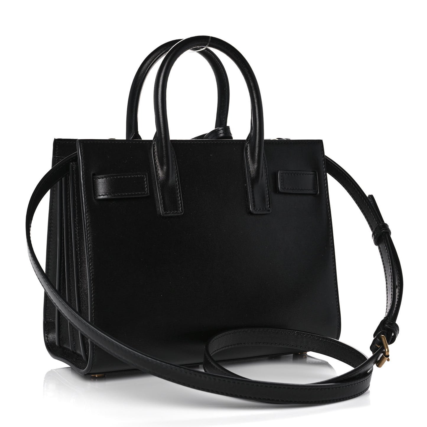 Calfskin Nano Sac De Jour Black