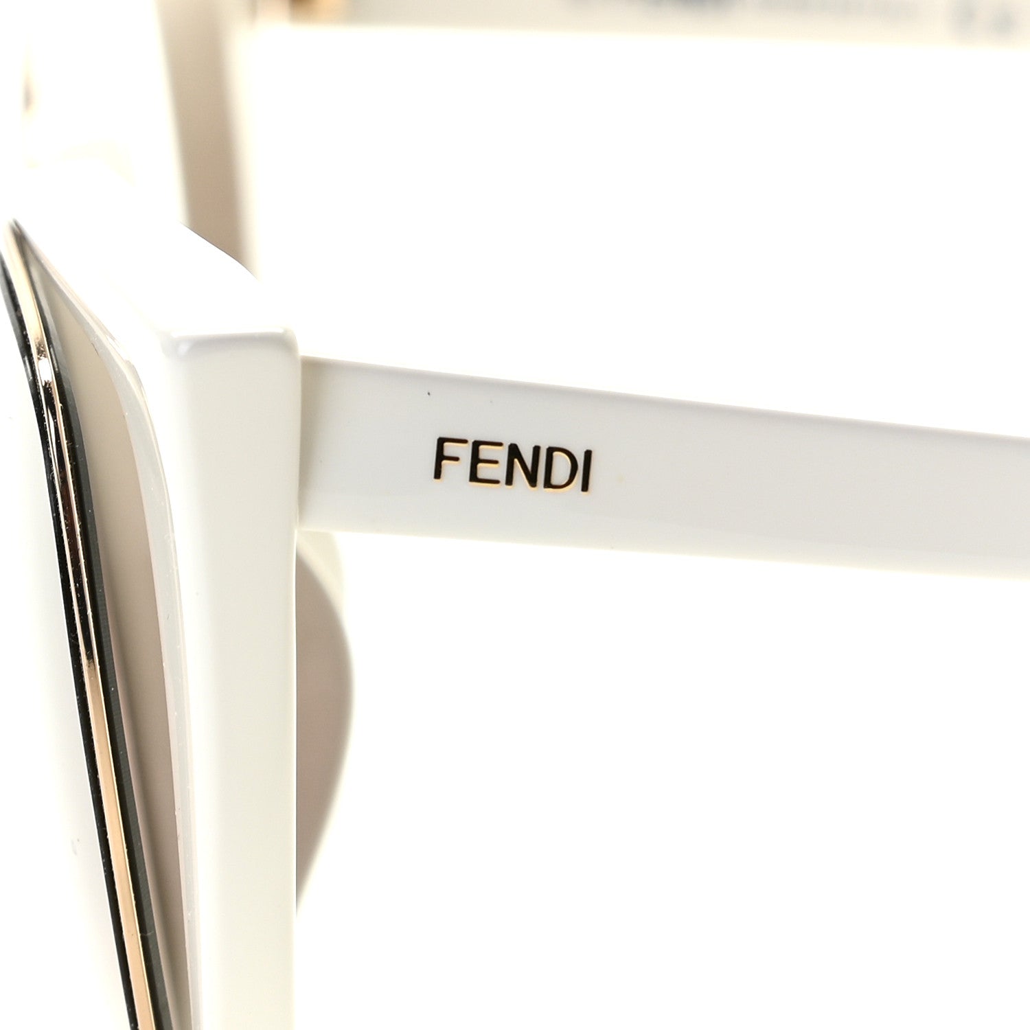 Fendi Cat Eye Paradeyes Sunglasses White 7 of 8
