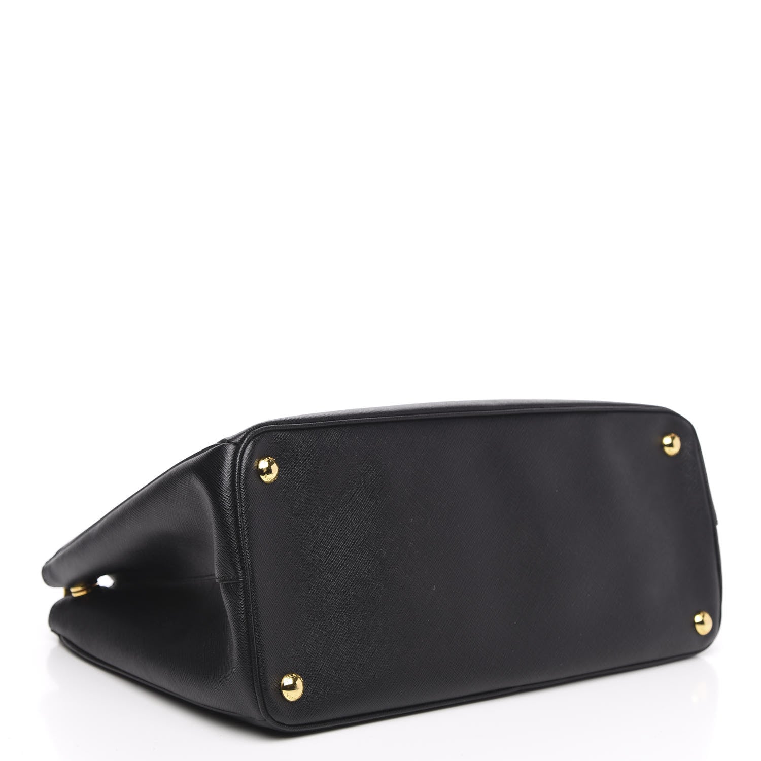 Prada Saffiano Medium Galleria Double Zip Tote Black 4 of 9