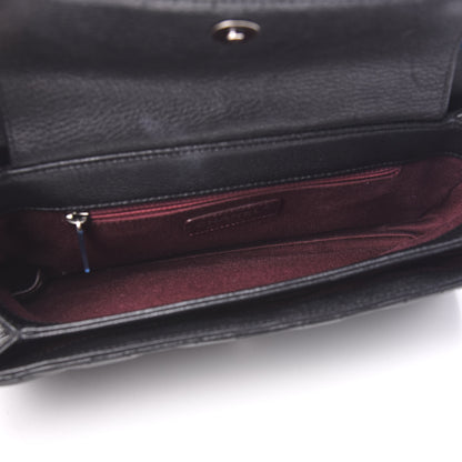 Chanel Goatskin Quilted Medium Perfect Edge Flap Black 4 of 9