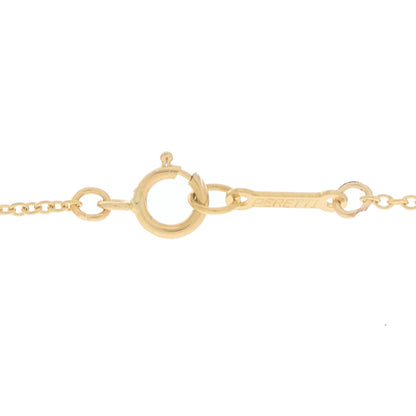 Tiffany 18K Yellow Gold 12mm Elsa Peretti Cross Pendant Necklace 4 of 6