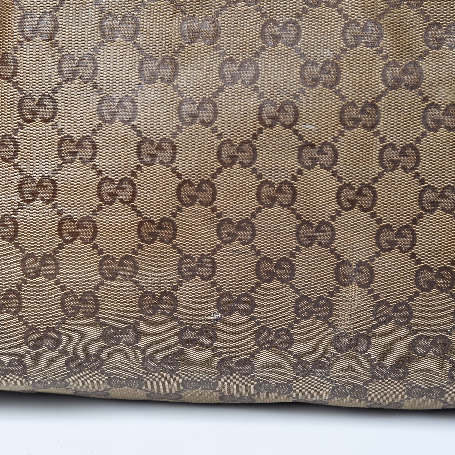 Gucci Crystal Monogram Small Babouska Tote Dark Brown 16 of 25
