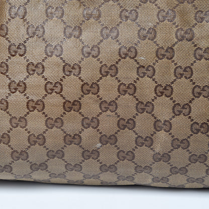 Gucci Crystal Monogram Small Babouska Tote Dark Brown 16 of 25