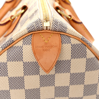 Louis Vuitton Damier Azur Speedy 30 6 of 11
