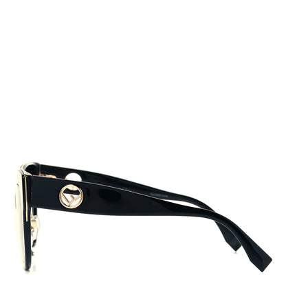 Fendi Acetate F is Fendi Cat Eye Sunglasses FF 0360/G/S Black 3 of 6