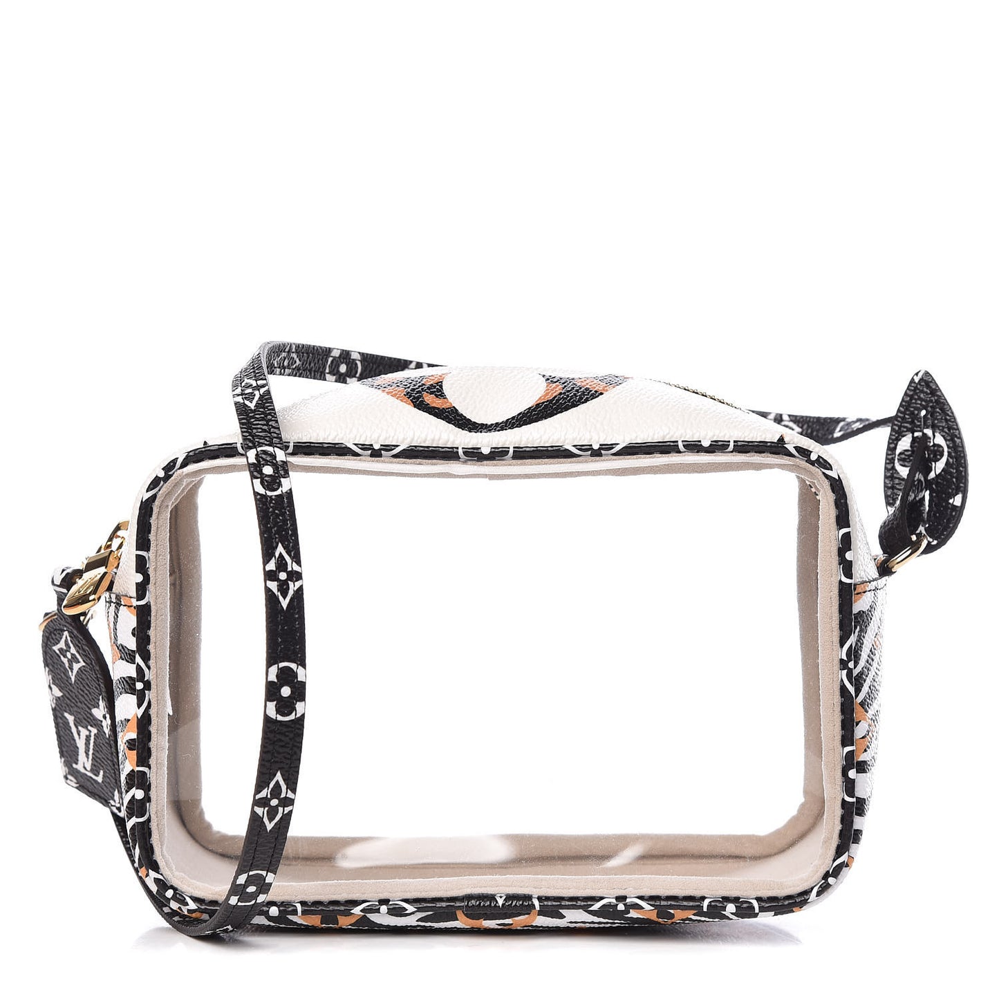 Monogram Giant Jungle Beach Pouch Ivory