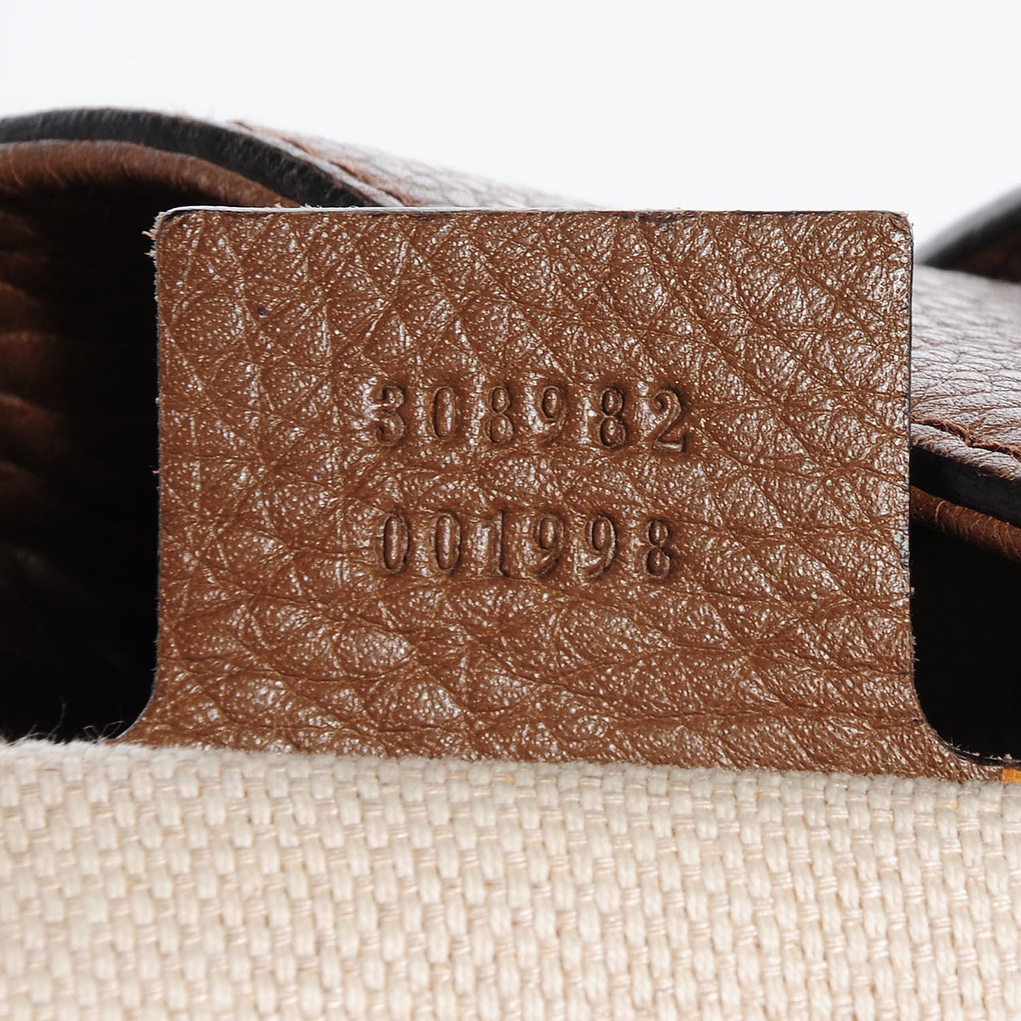 Pebbled Calfskin Medium Soho Chain Shoulder Bag Maple Brown