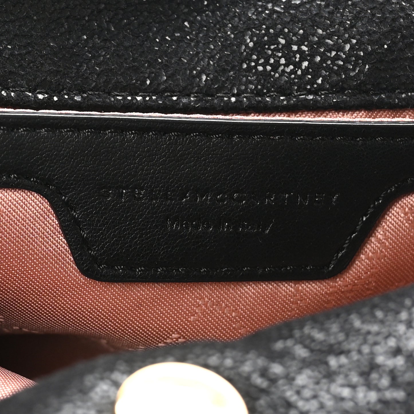 Shaggy Deer Tiny Falabella Tote Black