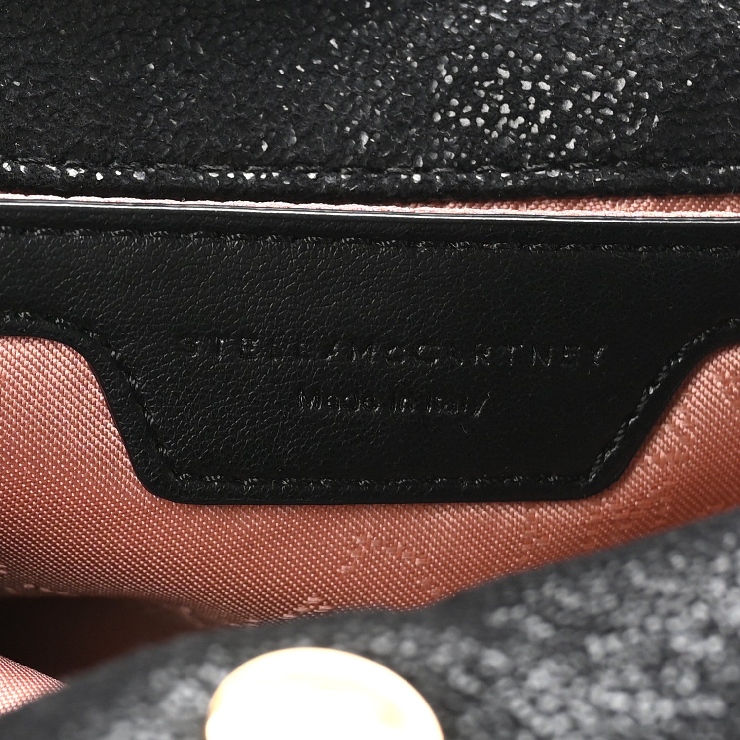 Stella McCartney Shaggy Deer Tiny Falabella Tote Black 5 of 8