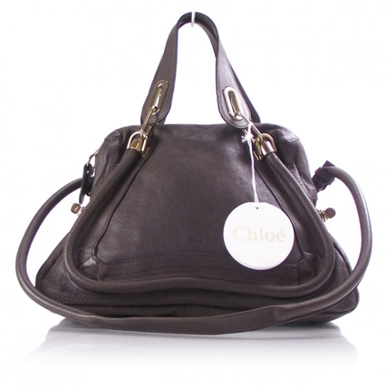 Chloe Calfskin Medium PARATY Chocolate 1 of 12