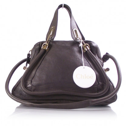 Chloe Calfskin Medium PARATY Chocolate 1 of 12