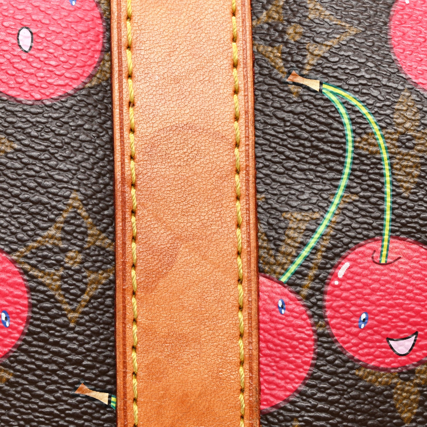 Louis Vuitton Monogram Cerises Keepall 45 11 of 12