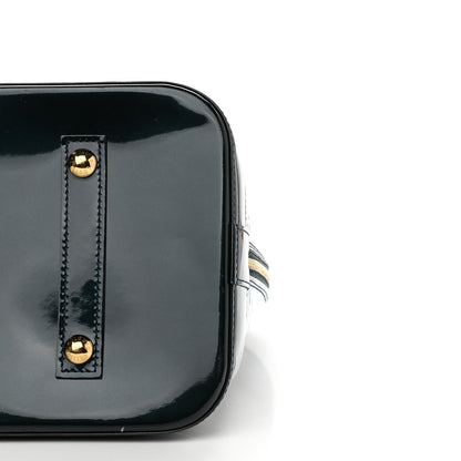 Louis Vuitton Vernis Alma GM Blue Nuit 9 of 11