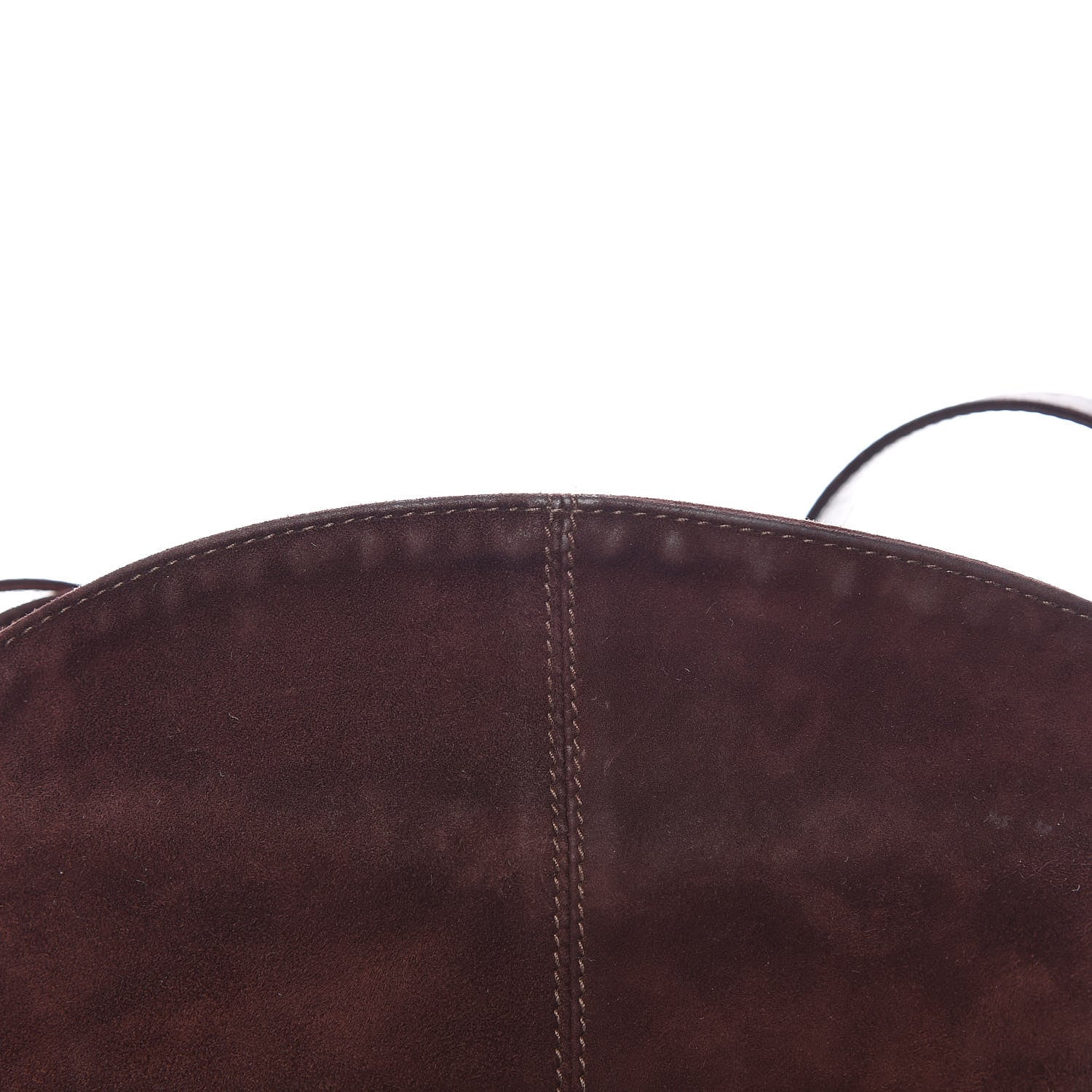 Fendi Suede Baguette Hobo Brown 7 of 13