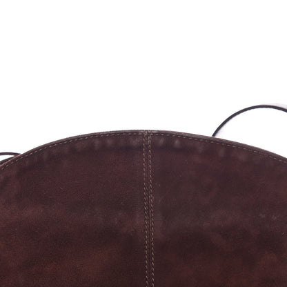Fendi Suede Baguette Hobo Brown 7 of 13
