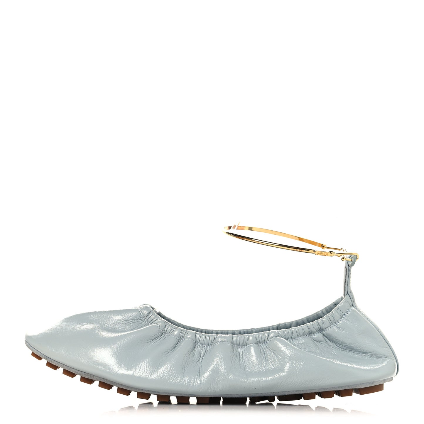 Vitello Filo Ballerina Flats 38 Blue