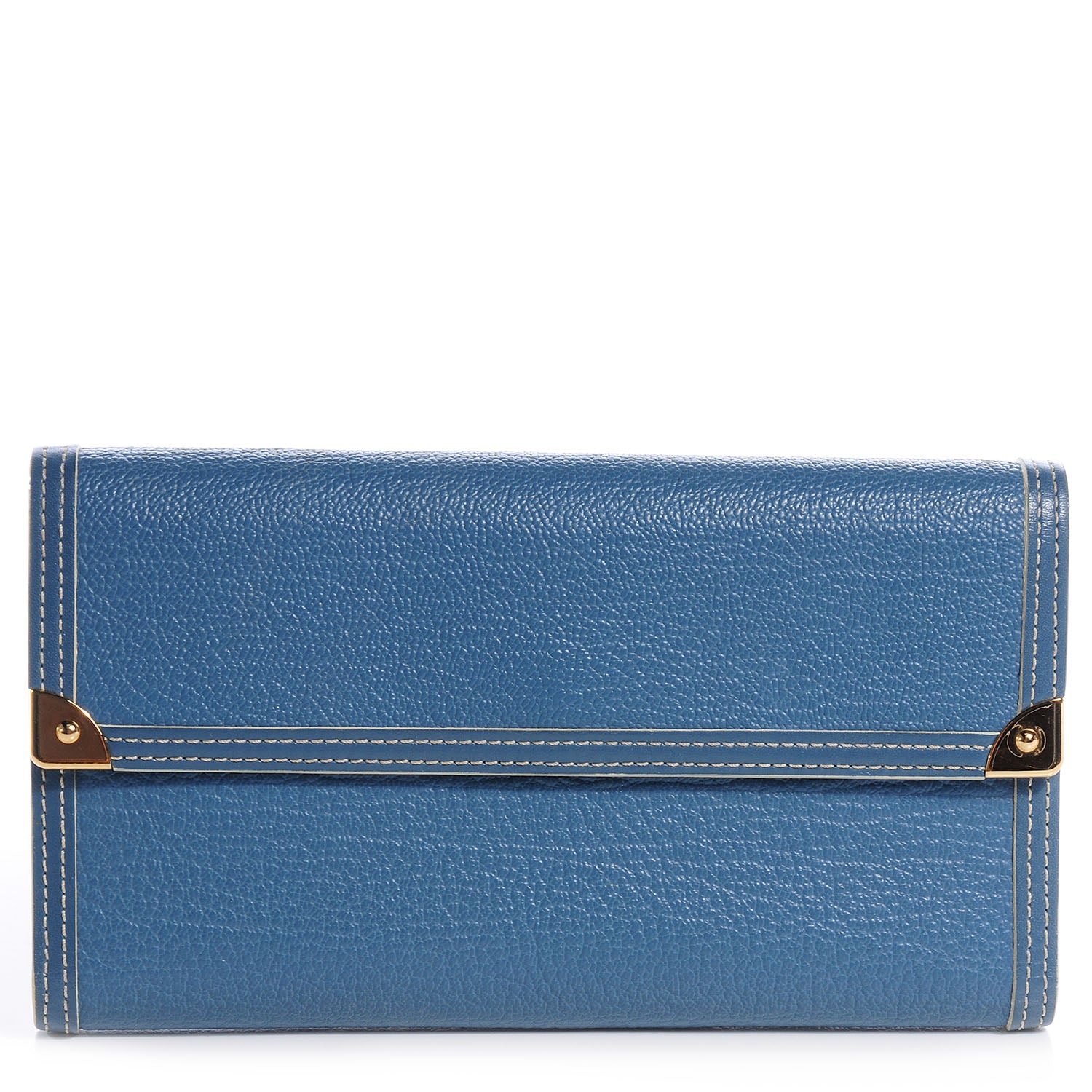 Louis Vuitton Suhali Porte Tresor International Wallet Blue 1 of 8