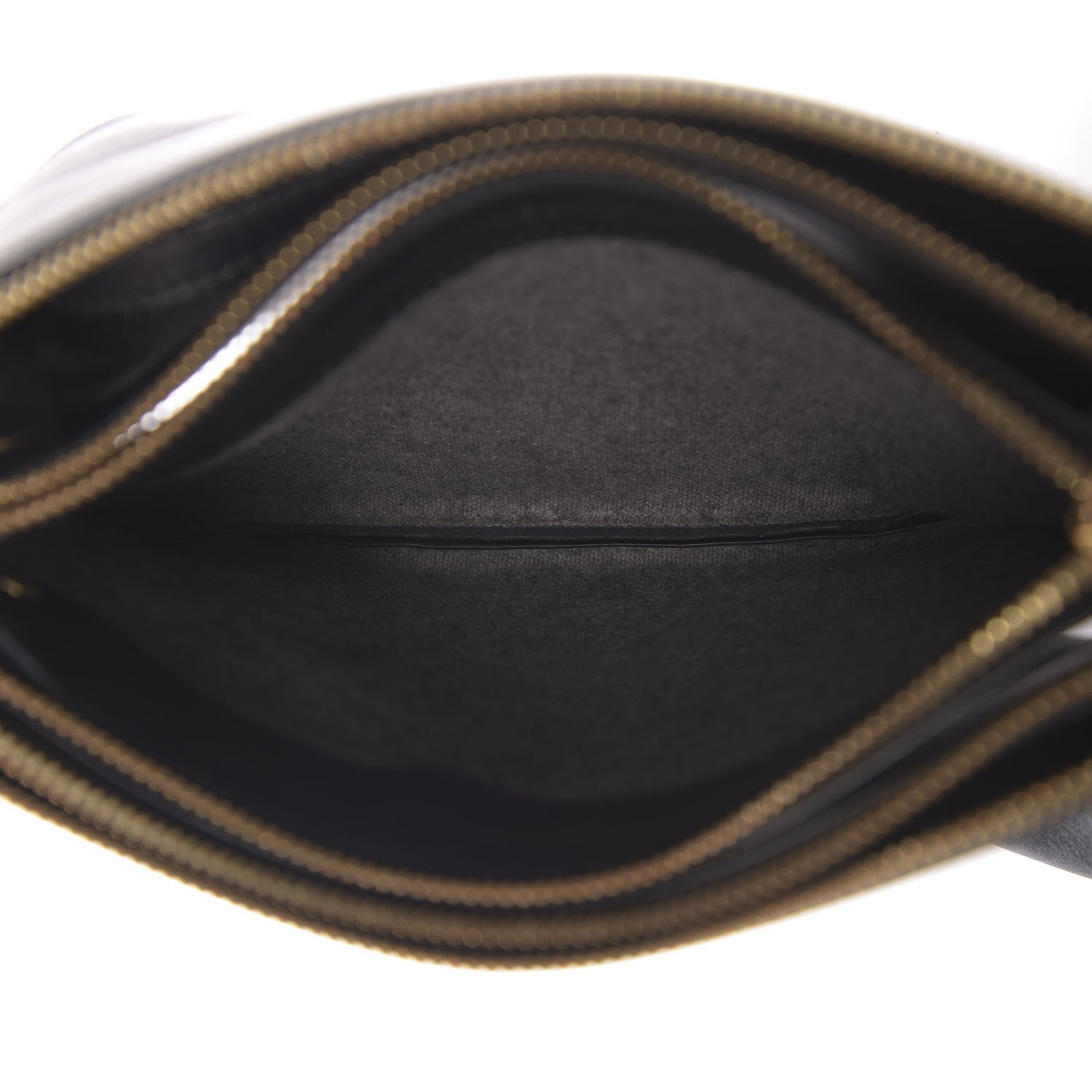 Celine Lambskin Small Trio Crossbody Bag Black 6 of 10