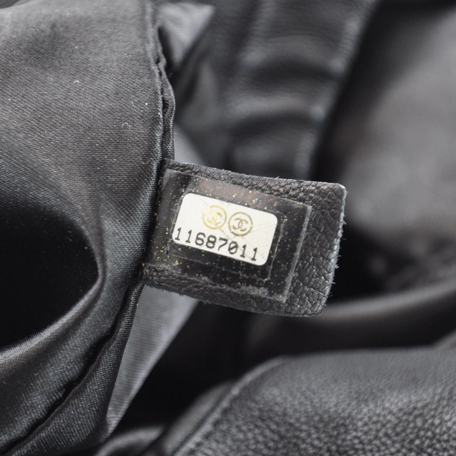 Chanel Calfskin Coco Cabas Black 9 of 9