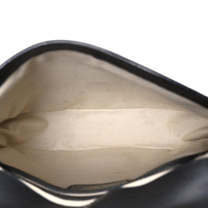 Mansur Gavriel Calfskin Flap Crossbody Bag Black 5 of 10