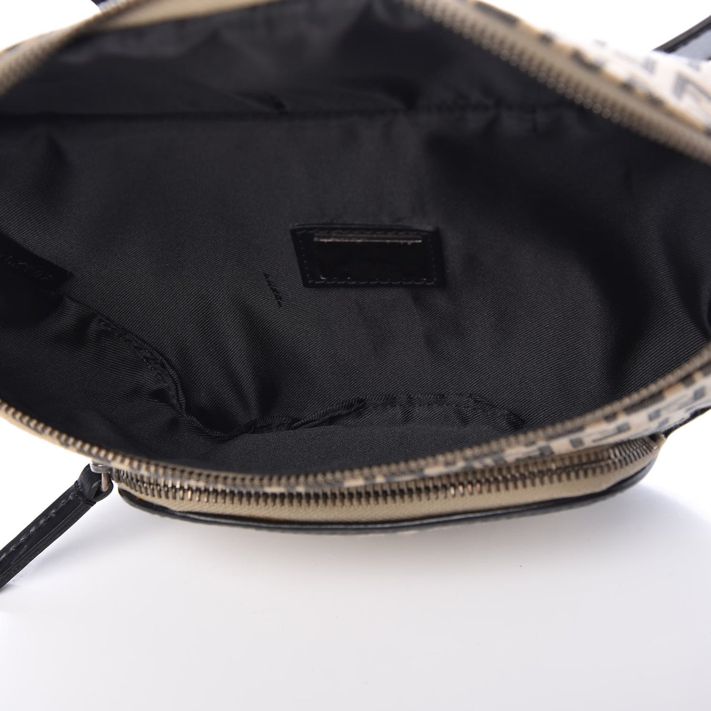 Zucchino Vitello Pocket Waist Bag Beige Azzurro Blue