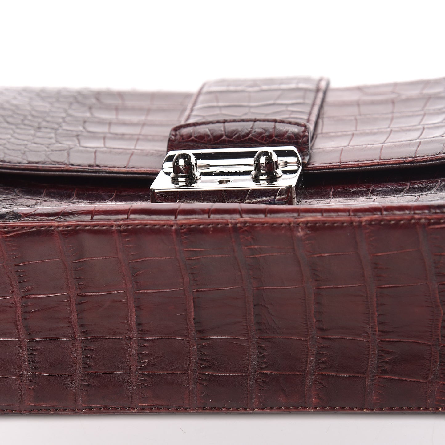 Crocodile Ombre Medium Miss Dior Flap
