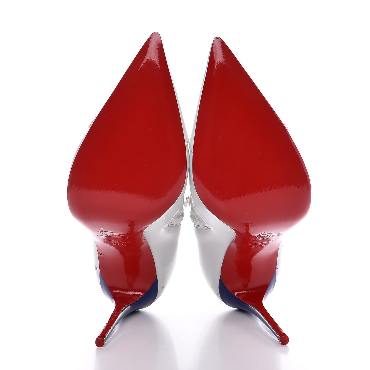 Calfskin In Love 100 Booties 37.5 White