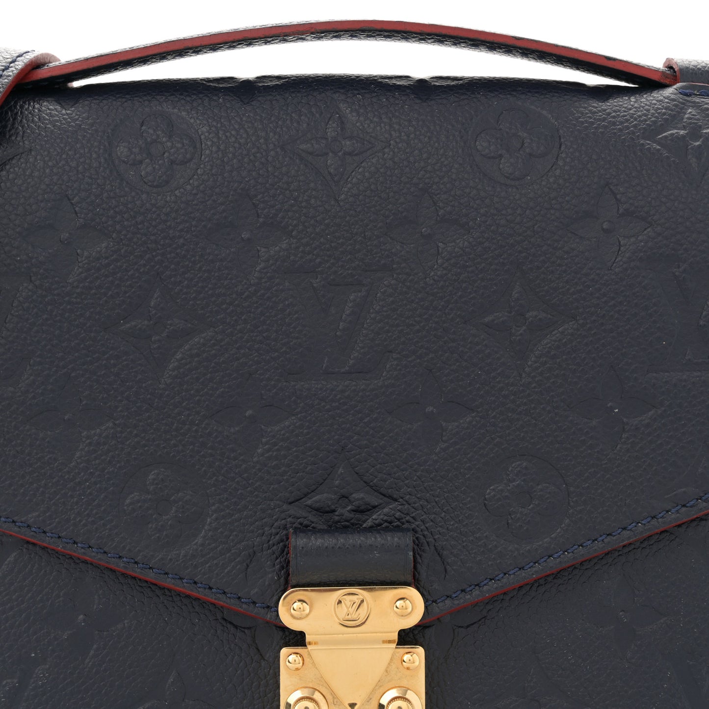 Empreinte Pochette Metis Marine Rouge
