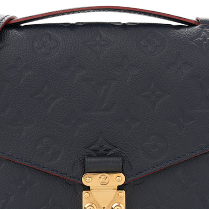 Louis Vuitton Empreinte Pochette Metis Marine Rouge 8 of 17