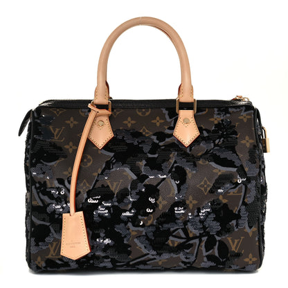 Louis Vuitton Monogram Fleur De Jais Sequins Speedy 30 1 of 11