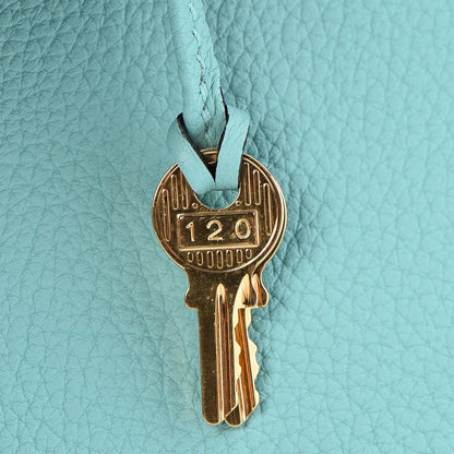 Hermes Togo Birkin 35 Bleu Atoll 14 of 37