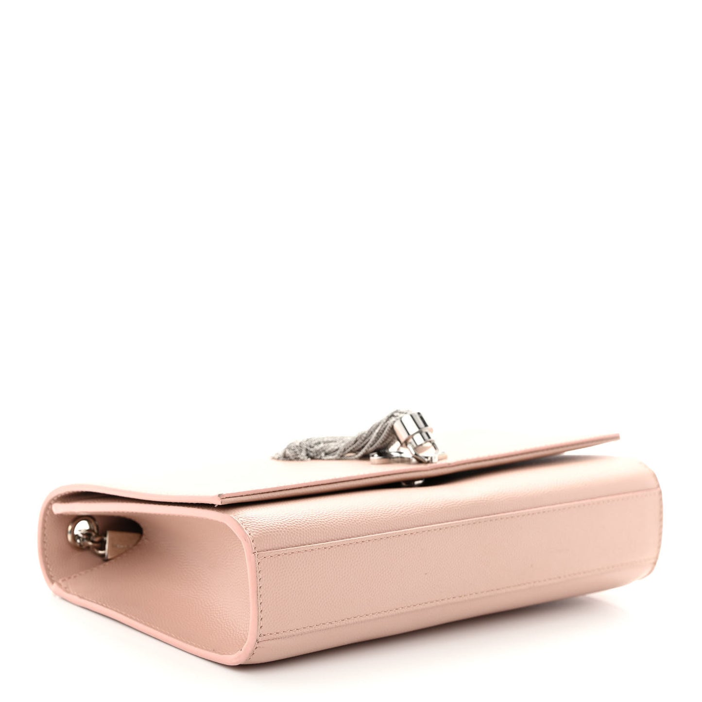 Grain De Poudre Medium Classic Monogram Kate Tassel Satchel Pale Blush