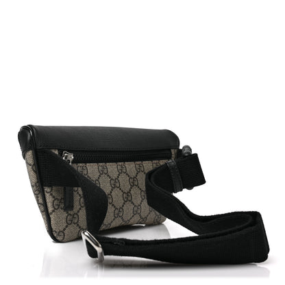 Gucci GG Supreme Monogram Belt Bag Black 3 of 9