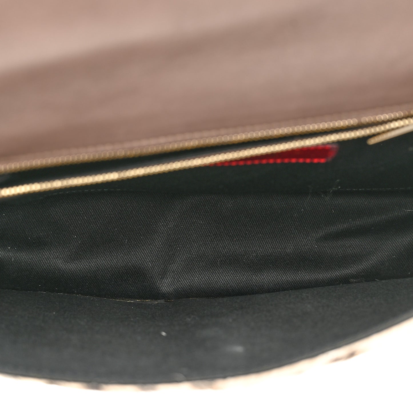 Calf Hair Leopard Print Aphrodite Bow Satchel