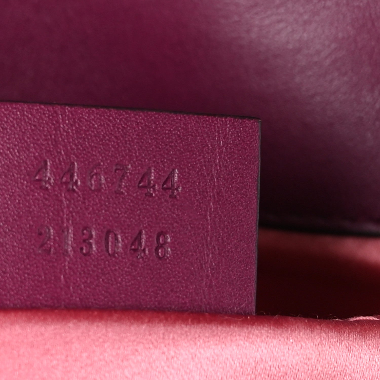 Gucci Velvet Matelasse Mini GG Marmont Shoulder Bag Fuchsia Violet Cyclamen 7 of 10