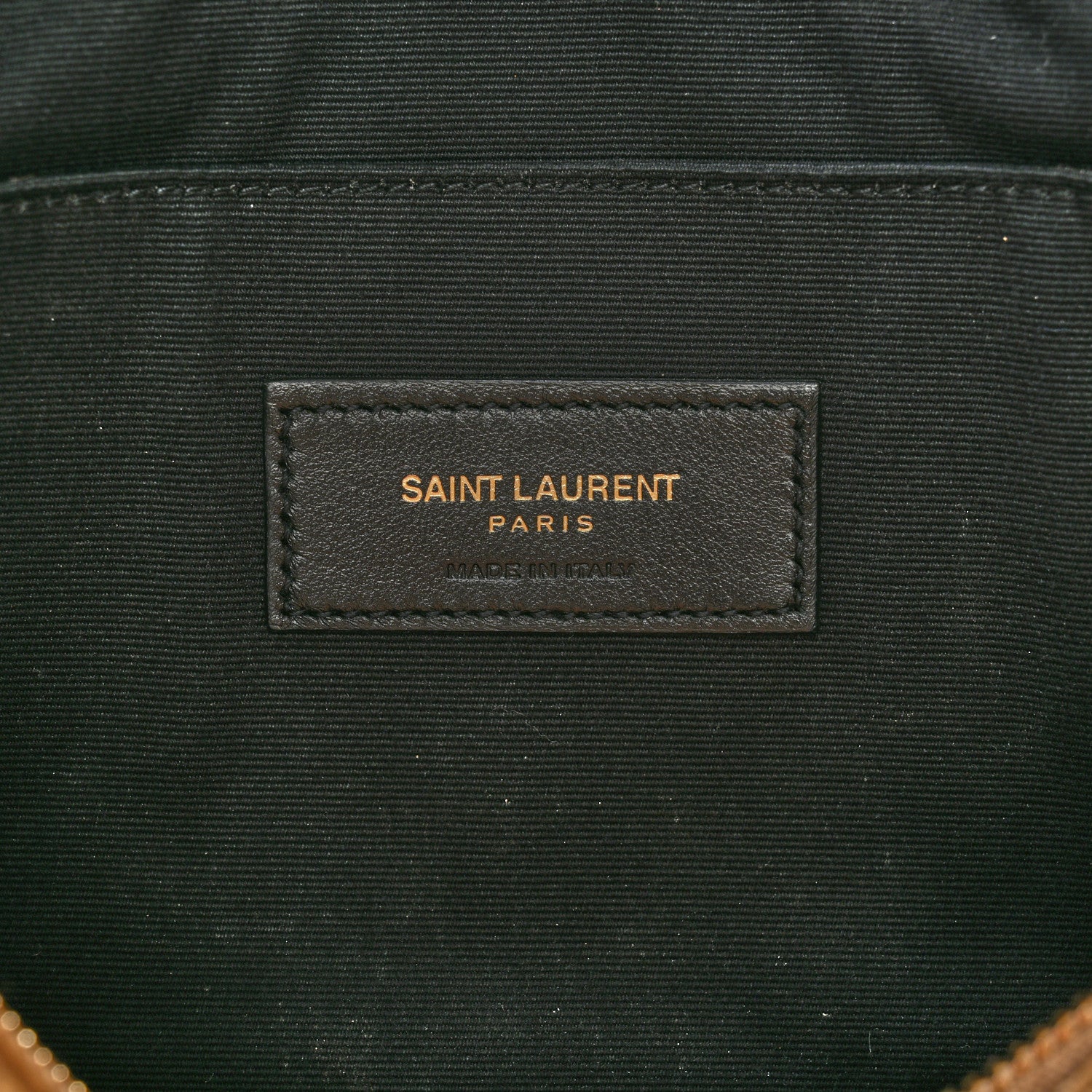 Saint Laurent Calfskin Matelasse Monogram Cassandre Tablet Pouch Cork 5 of 12