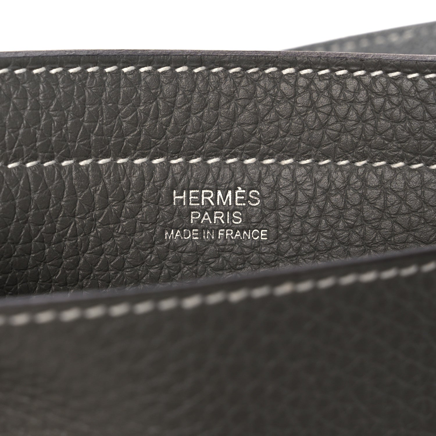 Hermes Taurillon Clemence Cabasellier 31 Gris Meyer 5 of 9