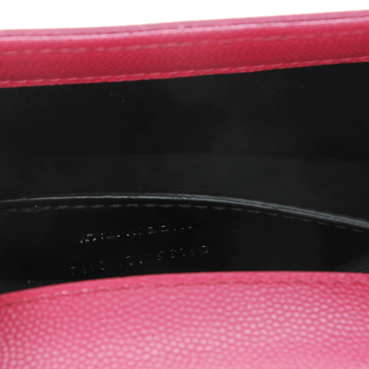 Saint Laurent Grain De Poudre Small Monogram Kate Satchel Fuchsia 7 of 9