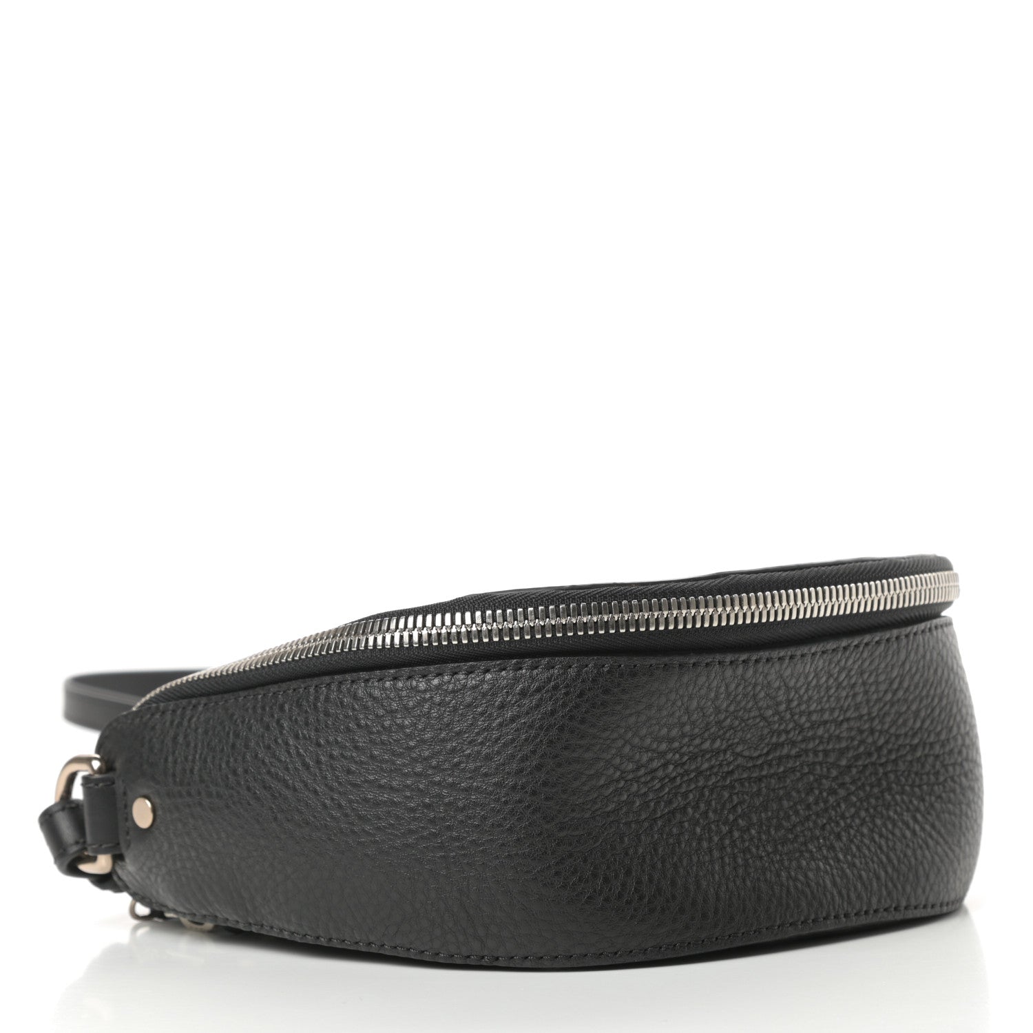 Burberry Grained Calfskin Small Zip Crossbody Bag Black 4 of 11