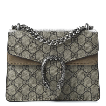 Gucci GG Supreme Monogram Mini Dionysus Shoulder Bag Taupe 1 of 11