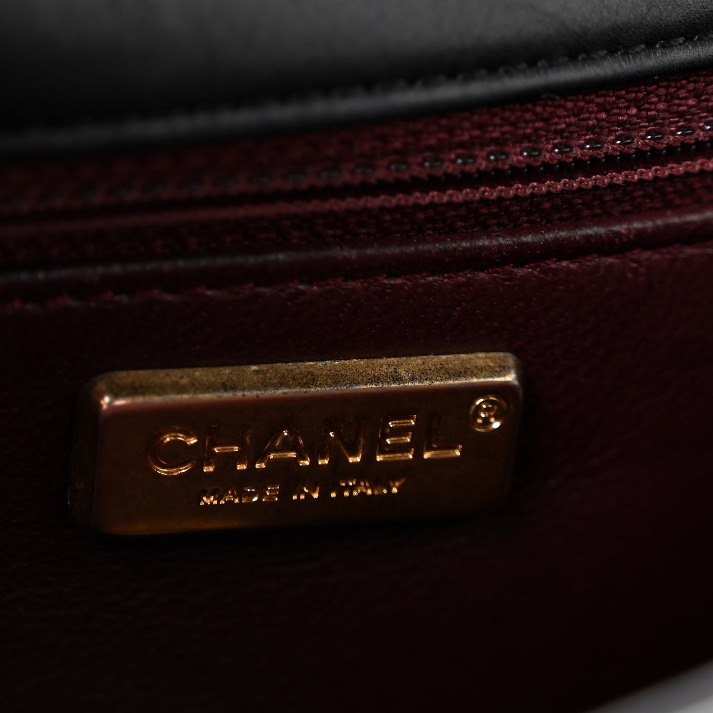 Calfskin Quilted Rock The Corner Flap Black