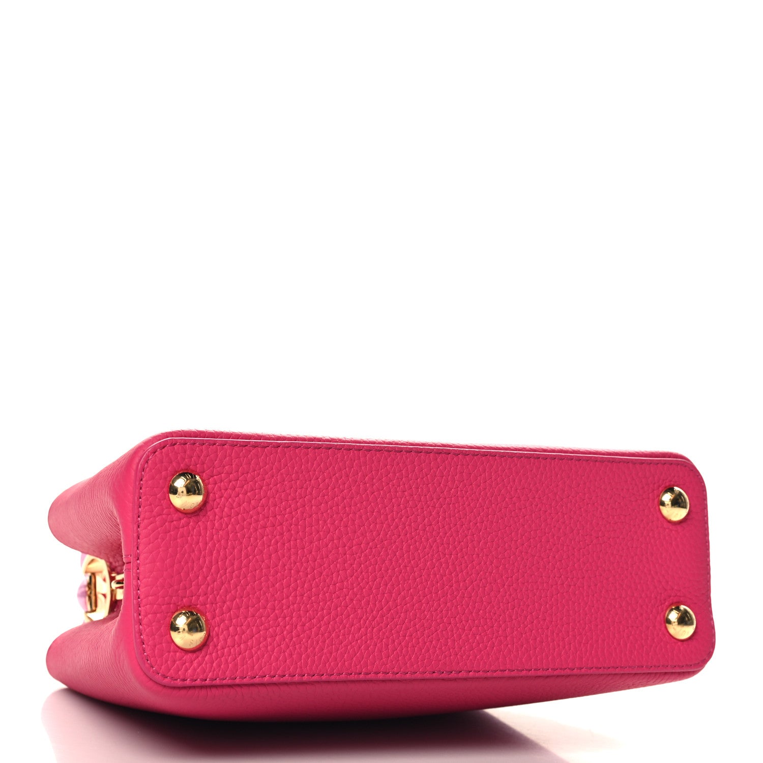 Louis Vuitton LV X TM Lambskin Embroidered Mini Cherry Blossom Capucines Pink Capucines Pink 4 of 10