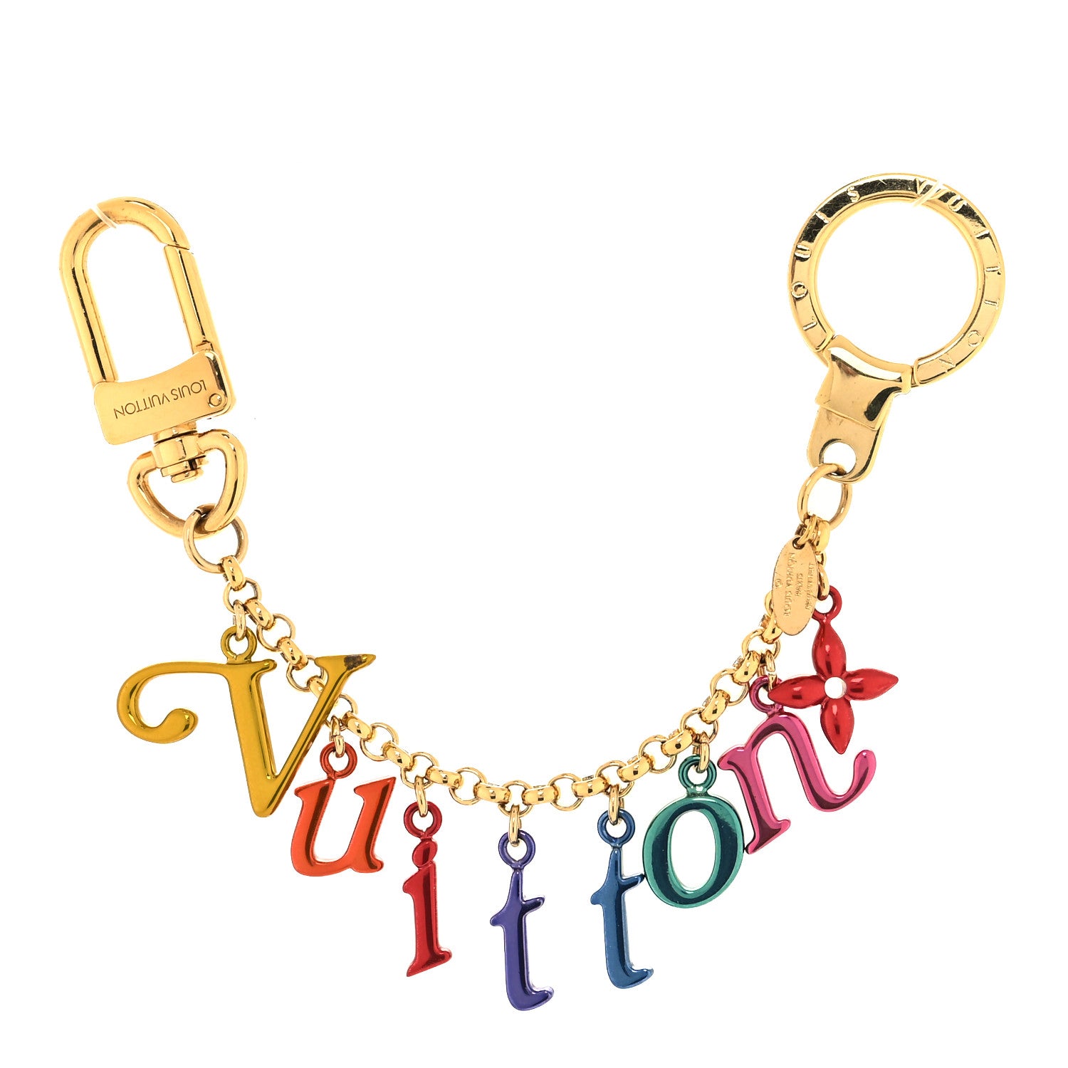 Louis Vuitton New Wave Key Chain Bag Charm Multicolor 1 of 4