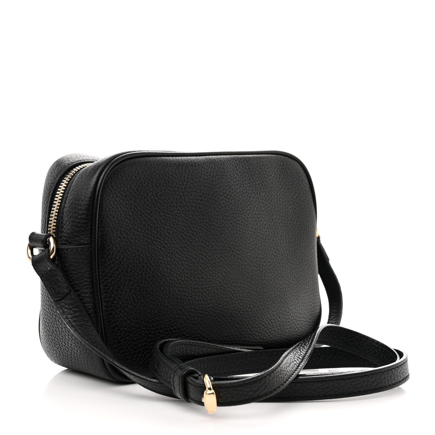 Gucci Pebbled Calfskin Small Soho Disco Bag Black 3 of 15