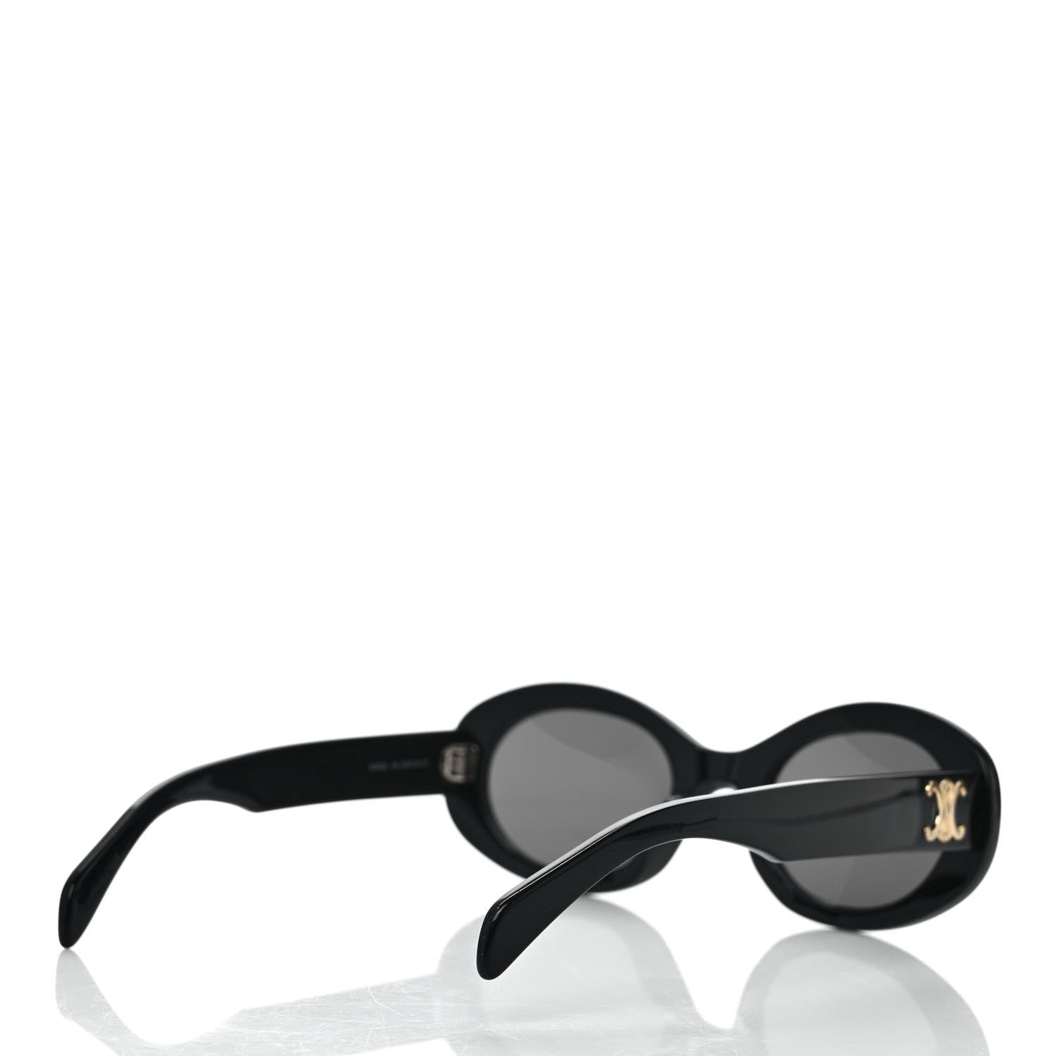 Celine Acetate Triomphe 01 Sunglasses CL 40194U Black 4 of 7